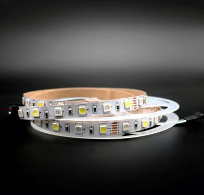 China Hotel Led Decorative Linear Light 24V 96Leds SMD 5050 Multi Color Moving RGB W LED Strip for sale