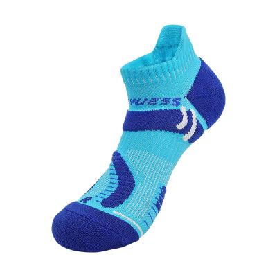 China New Summer Running Men's Sports Socks Fitness Absorbing Socks Towel Breathable Bottom Sweat Socks for sale