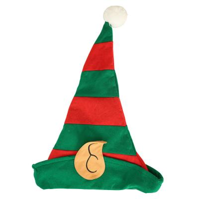 China Wholesale 96541 New Christmas JOINT Christmas Elf Adult Christmas Hat Non-woven Green Christmas Hat Children for sale