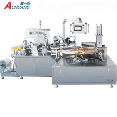 China AC-350 Commodities High Speed ​​For Card Fresh Blister Stick Paper Heat Seal Packaging Machine for sale