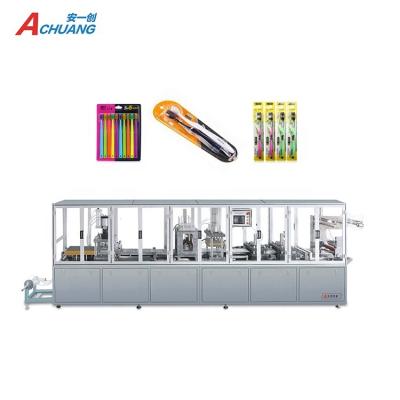 China New Commodities High Speed ​​Rotary Blister Packing Machine Direct Selling In China For Toohbrush Ballpoint Pen for sale