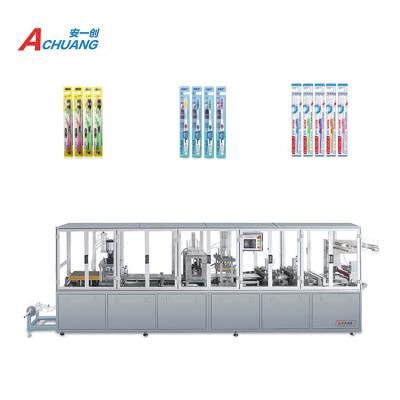 China New PVC/PET Automatic Universal Products Blister Paper Card Packing Machine For Toothbrush Pen Lighter for sale