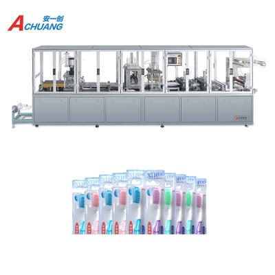 China New Semi-automatic PVC/PET Commodity Card Blister Paper Packing Machine For Toy Bulb Toothbrush for sale