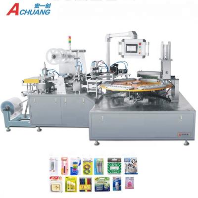 China Commodities Semi-automatic For Thermometer PVC Paper Card High Speed ​​Hot Sealing Packaging Machine for sale