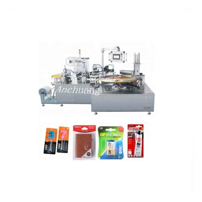 China New Products AC-350 Automatic PVC Sheet Making Blister Forming Packing Machine For Battery SD Card for sale