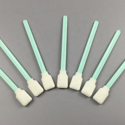 China Industrial Cleaning Foam Tip 100pcs Dust Clean Printhead Cleanroom Foam Tip Stick Lint Free Suppliers for sale