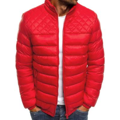 China Fashion mens winter coat jackets 2021 boys coats&outwears regular light casual zipper mens parkas for sale