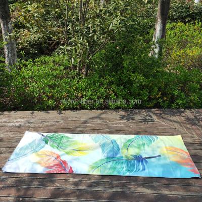 China 2019 QUICK DRY Absorbent Microfiber Yoga Mat Cheap Lightweight Hot Sale Outdoor Quick Dry Towel for sale