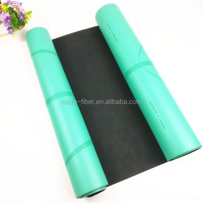 China Custom Yoga Club Logo High Density Yoga Mat for sale