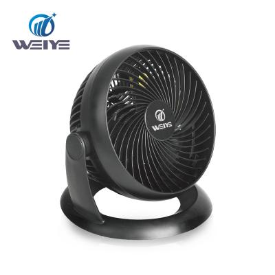 China Low Power Porcelain Hotel Small Mini Electric Fold Online Consumption Table Fan for sale