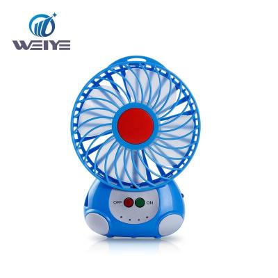 China Hotel Personalized Handheld Make Toy Battery Powered Mini Fan For Kids for sale