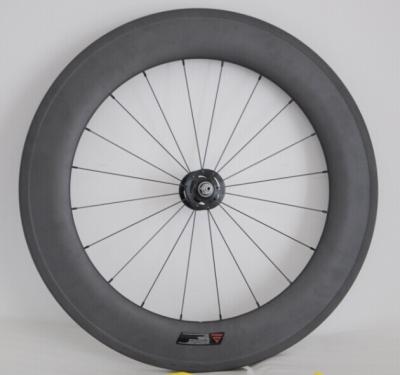 China YOUNGFAN BIKE700c 88MM Carbon clincher wheelsets with width 23mm fixed gear for track bike for sale