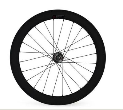 China Super light 700c 60MM Carbon clincher wheelset with width 23mm fixed gear for track bike for sale