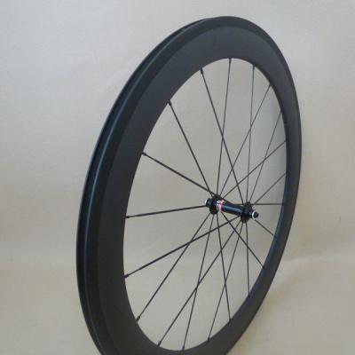 China 100% hand bulilt Chinese best price60mm  carbon clincher wheels for 700c road bike 23mm for sale