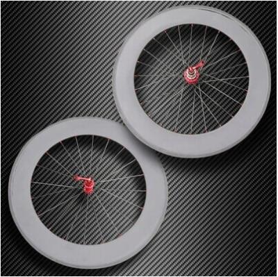 China 2014 popular High quality  700 carbon 88mm tubular wheelset 23mm width for road bicycle for sale