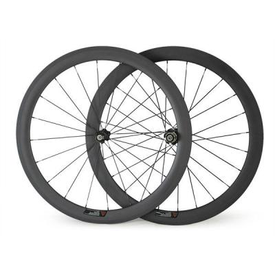 China carbon Wheel Material 50mm*23mm 700c full carbon rim clincher/tubular road bike wheels for sale