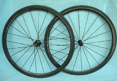 China Hand built cheap Wheel Material 50mm*23mm 700c full carbon rim clincher road bike wheelset for sale