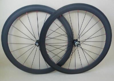 China Hand built cheap Wheel Material 50mm*23mm 700c full carbon rim clincher road bike wheelset for sale