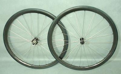 China Chinese factory strong cheap 50mm Tubular 700c road bike carbon wheel 23mm width bicycle for sale