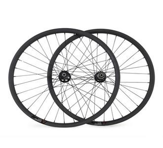 China mtb 29inch carbon with 25*30MM RIM 3k/matt clincher wheels for mountain bicycle wheelsets for sale