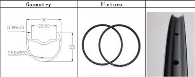 China mountain bike china mtb specialized carbon rims mtb 29er clincher hookless 30mm wide wheel for sale