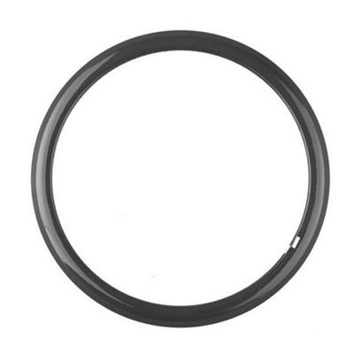 China Tubuless Compatible Carbon Rim 700C 38MM 23mm Wide Road Bicycle Clincher Tubuless Rims Used for V&Disc Brake Basalt Surf for sale