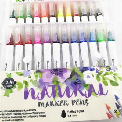 China China Professional Fine Tip Coloring Pens Set of 12 Fineliner Ink Pens Fine Point Pen Waterproof Markers for sale