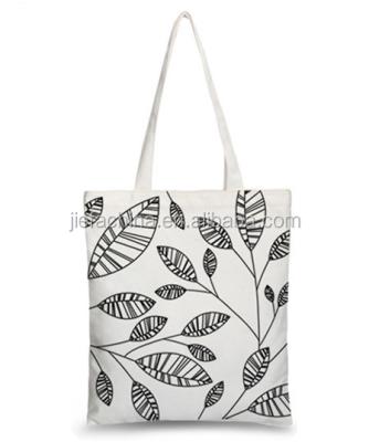 China Good Quality Wholesale Cotton Canvas Handled Custom Tote Bag for sale