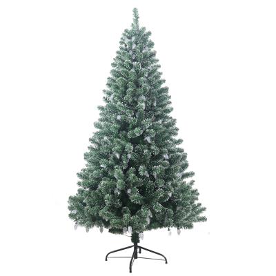 China Custom Eco-friendly PVC Artificial Christmas Tree Environmental Green With Decoration Christmas Tree for sale