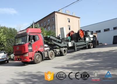 China Large Mobile Granite Crushing Equipment / Stone Crusher Machine ISO9001 for sale