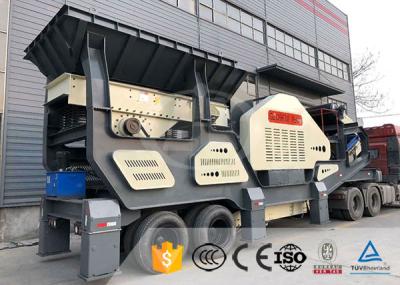 China Ship Type Frame Mobile Crushing And Screening Plant For Construction Waste for sale