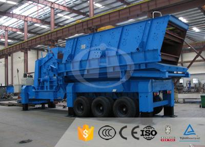 China Chemical Industry Mobile Quarry Plant Electric Motor Mobile Stone Crusher Machine for sale