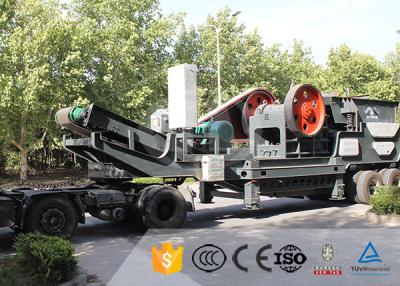 China American Tracked Mobile Rock Crusher Moving Henan Hongji Mine Machinery for sale