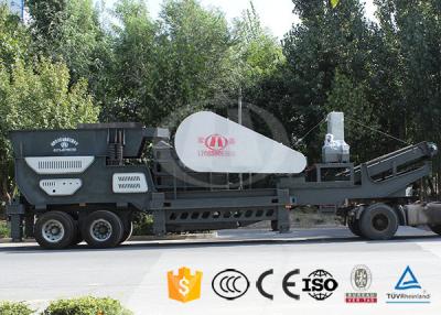 China Jaw Type Mobile Stone Crusher Plant 160kw For Mixing And Batching Plant for sale