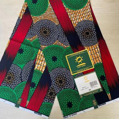 China Anti-Static Super quality holland wax fabric plain weave batik African cotton print for clothing fabric for sale