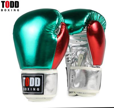 China PU Leather Boxing Punching Bag Heavy Leather Boxing Gloves Custom Logo Training for sale