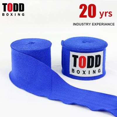 China Professional Boxing Elastic Hand Wraps Custom Designs Elastic Boxing Hand Wraps OEM Factory for sale