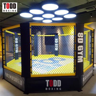 China Muttahida Majlis-e-Amal Forming Ring Master Boxing Equipment Muttahida Majlis-e-Amal Strong Octagonal High Cage for sale