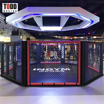 China Muttahida Majlis-e-Amal Training Competition Events Ring Equipment Octagon Floor Muttahida Majlis-e-Amal Cage for sale