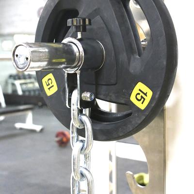 China Weightlifting Steel Commercial Squat Chain Rack Equipment Accessories Fitness Rack Barbell Squat Rack For Gym for sale