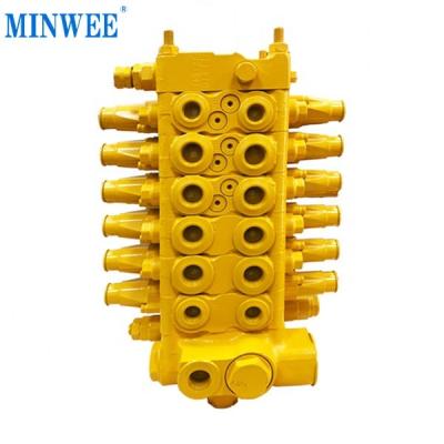 China Crawler PC60-7 Excavator Control Valve Main Control Valve For Excavator for sale