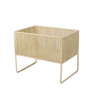 China Jialan factory direct sale storage stocked wicker rack, tripod floor basket for sale