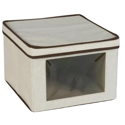 China Jialan creative personality stocked net transparent storage box for sale