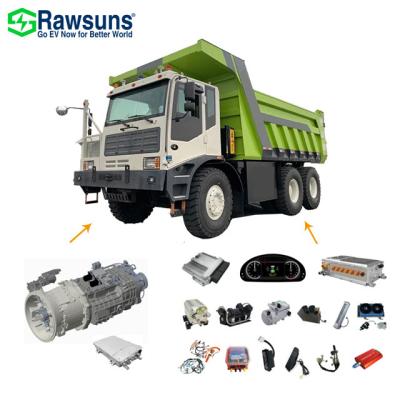 China Waterproof Rawsuns 100kw 200kw EV Automobile Electric Conversion Kit Powerful Electric Motor For For Heavy Truck for sale