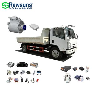 China IP67 Rawsuns Powerful EV Motor Electric Drive Kit 1000Nm 130kW Conversion For 4.5-8 Ton Battery Truck for sale