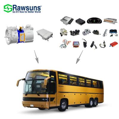 China Rawsuns Waterproof EV Electric Motor 115kw 150kw Motor Electric Motor Hybrid Conversion Kit For Vehicles 10.5-12M Bus for sale