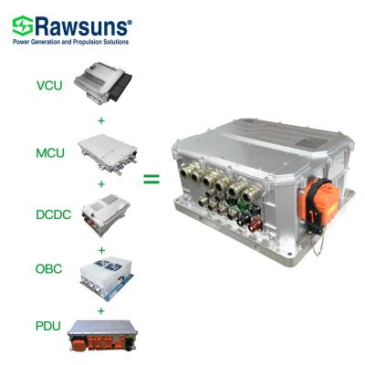 China A0 Rawsun Motor Controller 5-in-1 Integrated Multi-in-One Control System EV Conversion Kit For Vehicles for sale