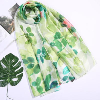 China Medium Promotional Gifts Women Lady Silk Neck Scarf for sale