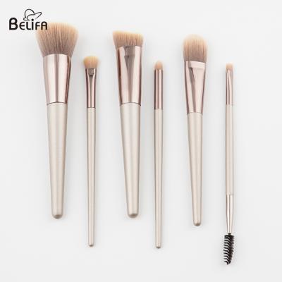 중국 Belifa 2019 Manufacturers direct sales of new 6pcs beauty custom makeup brush set with free sample 판매용