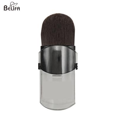 China Belifa OEM single mini Foundation makeup brush New retractable portable makeup brush for sale